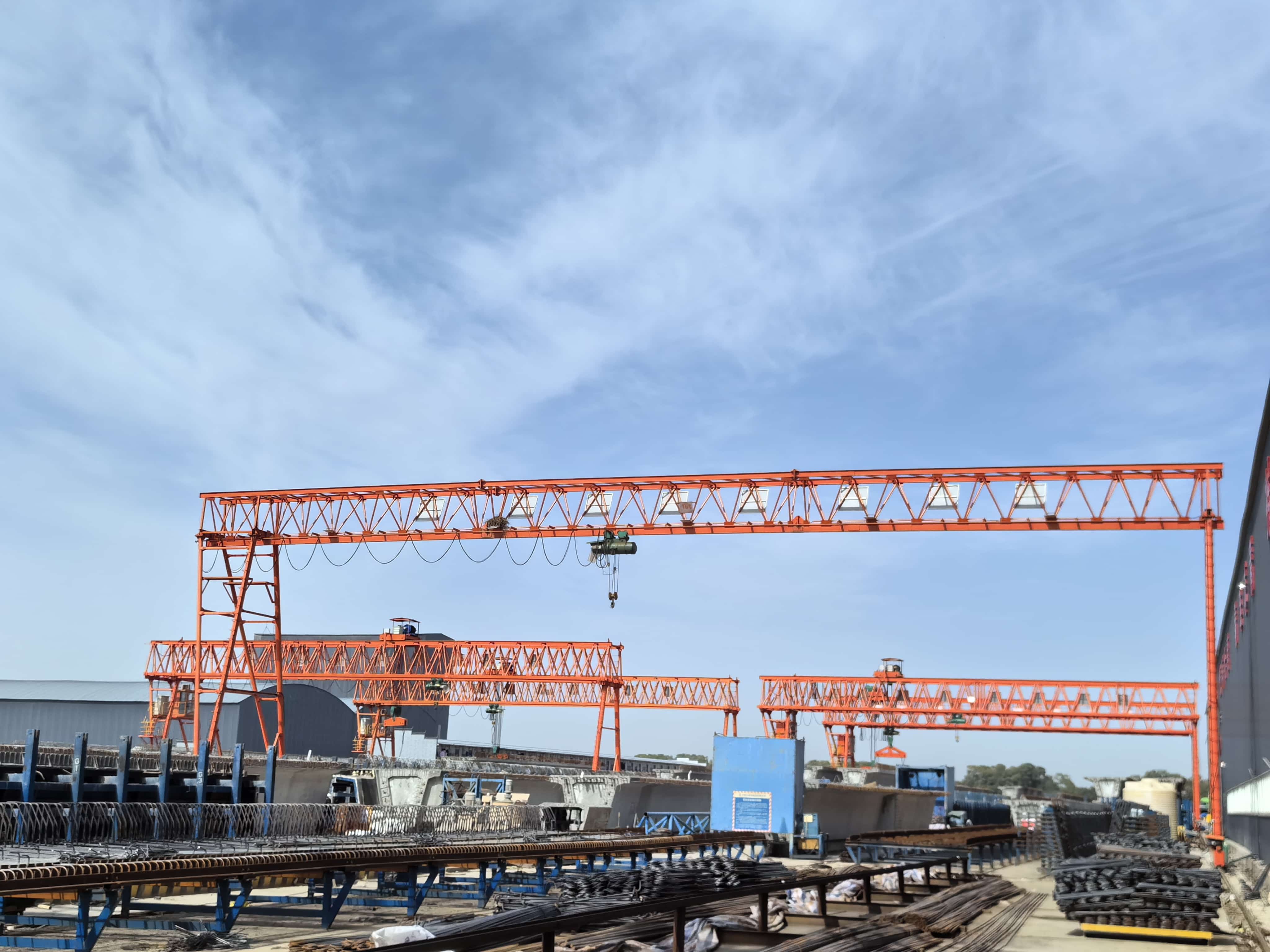 内蒙古包头箱型龙门吊租赁厂家 双梁吊钩门式起重机使用条件